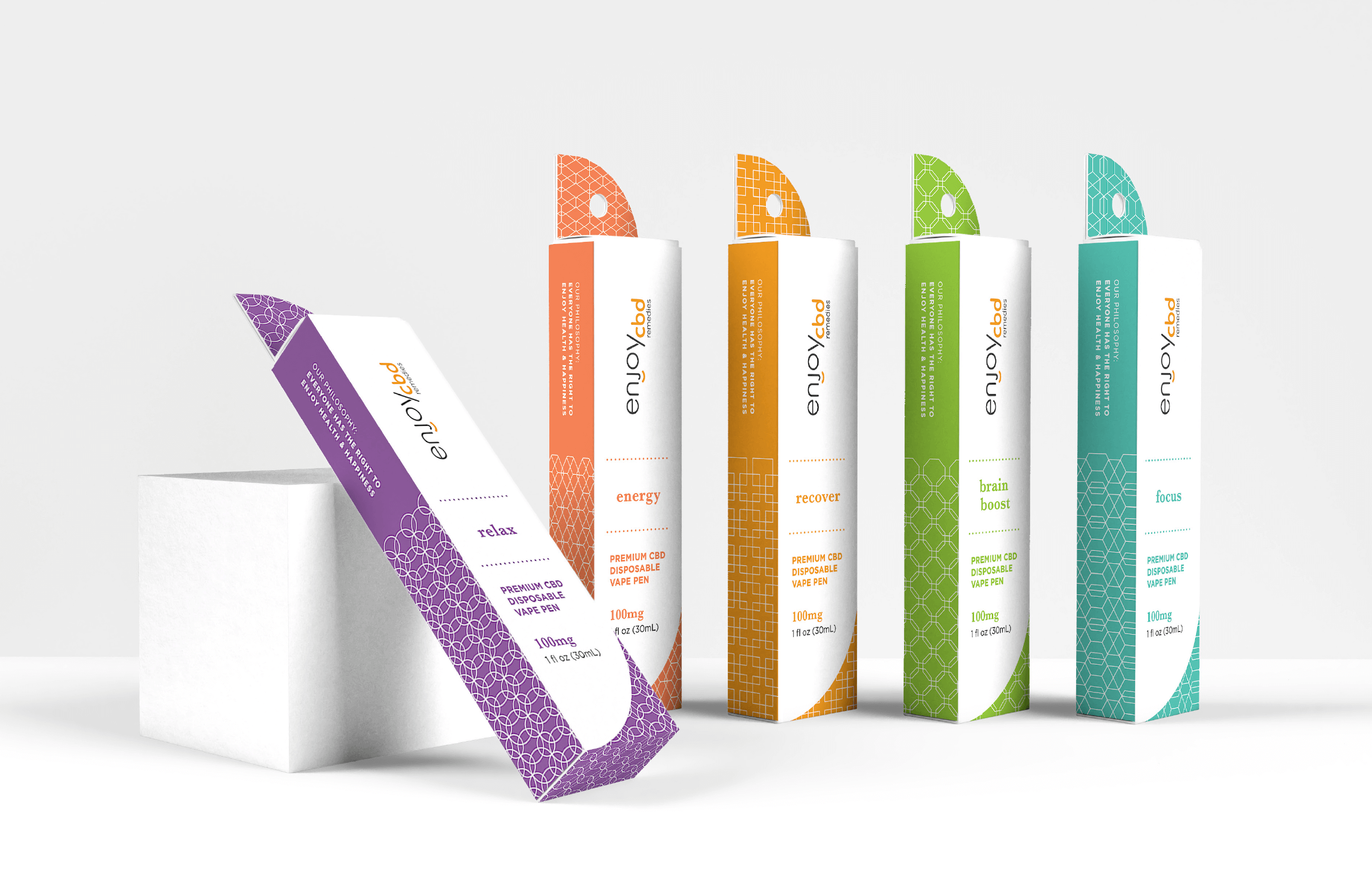 sustainable graphic design Enjoy CBD