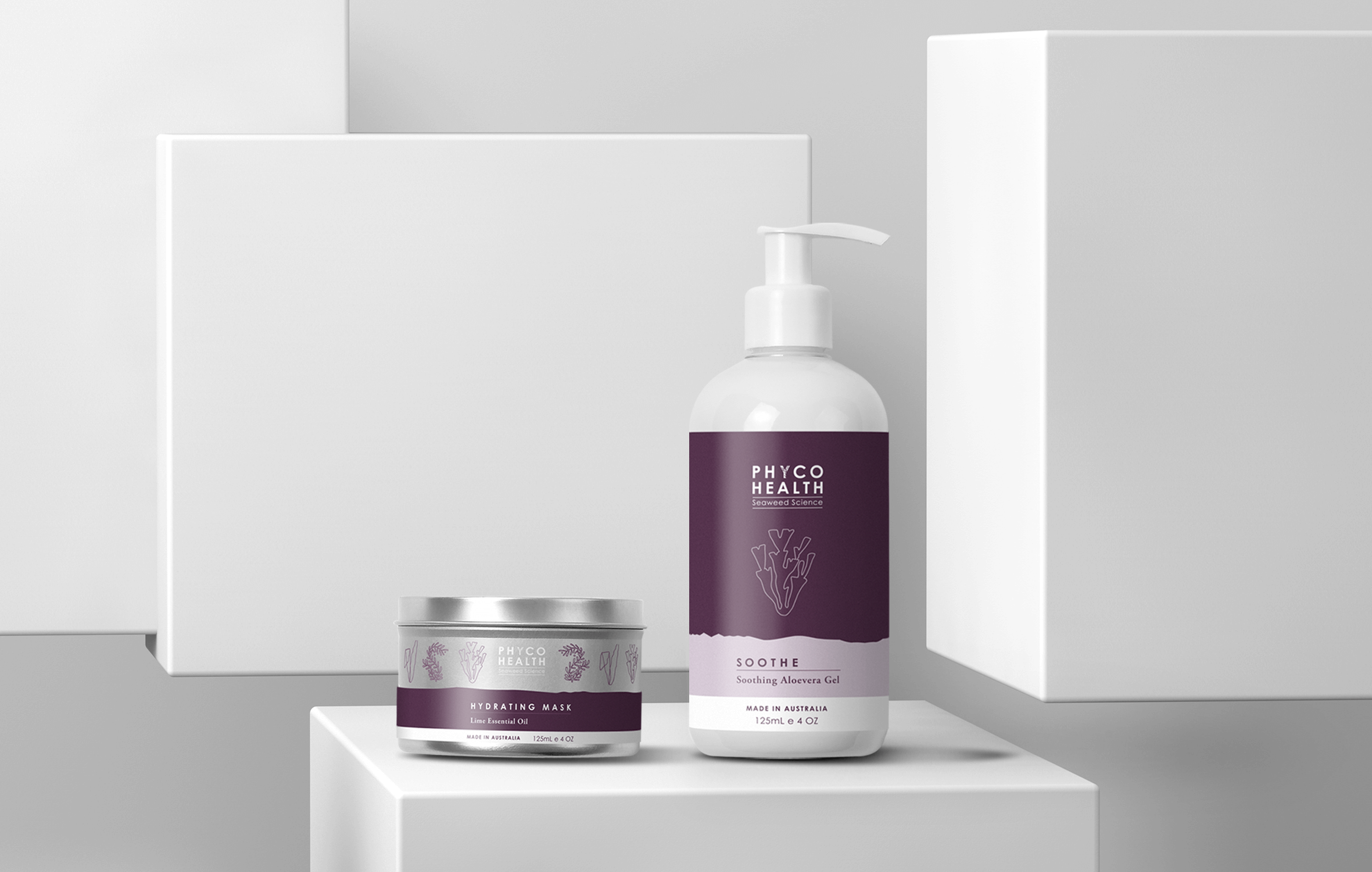 Branding and Packaging Design for Phycoderm