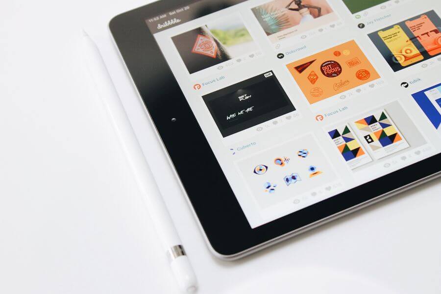 turned on ipad