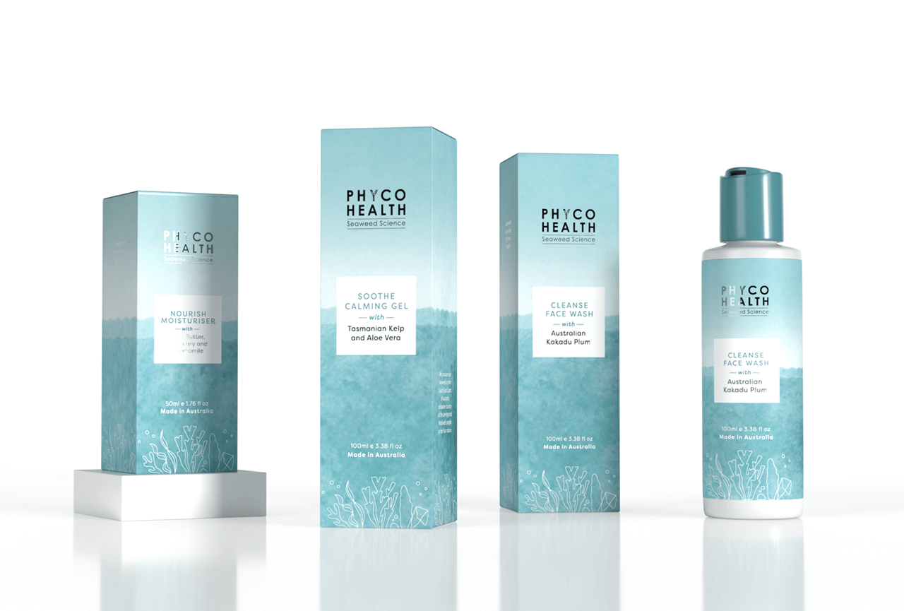 Branding and Packaging Design for Phycohealth